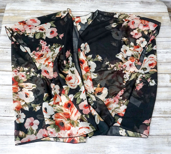 The Collier Floral Shrug