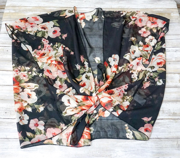 The Collier Floral Shrug